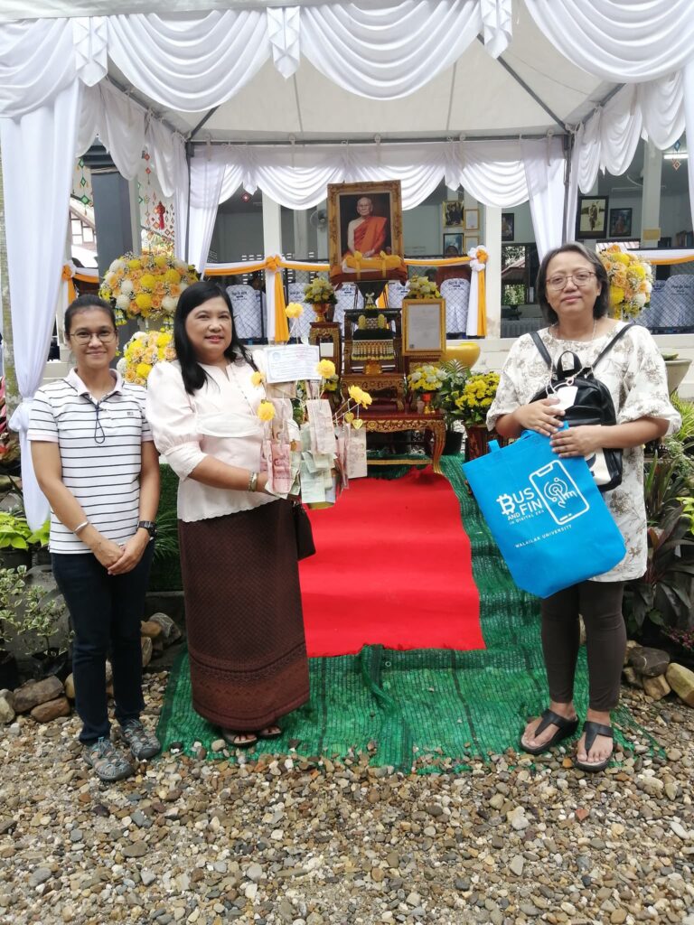 หลักสูตรบริหารธุรกิจบัณฑิต สาขาการจัดการธุรกิจเเละการเงินยุคดิจิทัล สำนักวิชาการบัญชีเเละการเงิน ร่วมกับ คณาจารย์ บุคลากร ศิษย์เก่าเเละนักศึกษา เข้าร่วมโครงการทำนุบำรุงศิลปวัฒนธรรม : ทอดกฐินสามัคคี ณ วัดวิมุตติธรรม อ.เมืองนครศรีธรรมราช จ.นครศรีธรรมราช ซึ่งจัดขึ้นเมื่อวันที่ 22 ตุลาคม 2565 ที่ผ่านมา